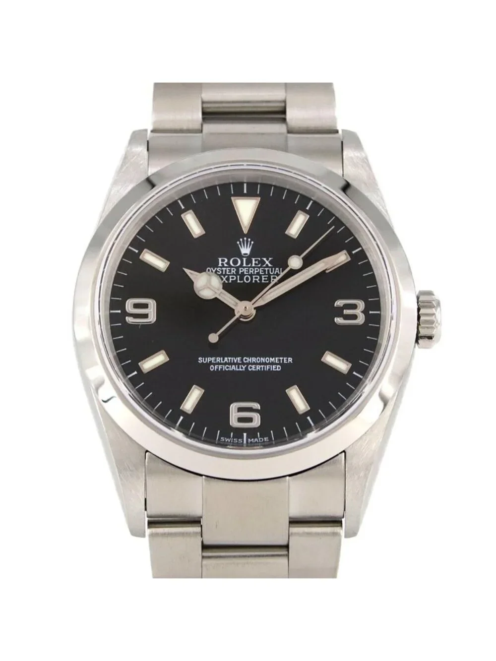 Rolex Explorer I SS Automatic Watch